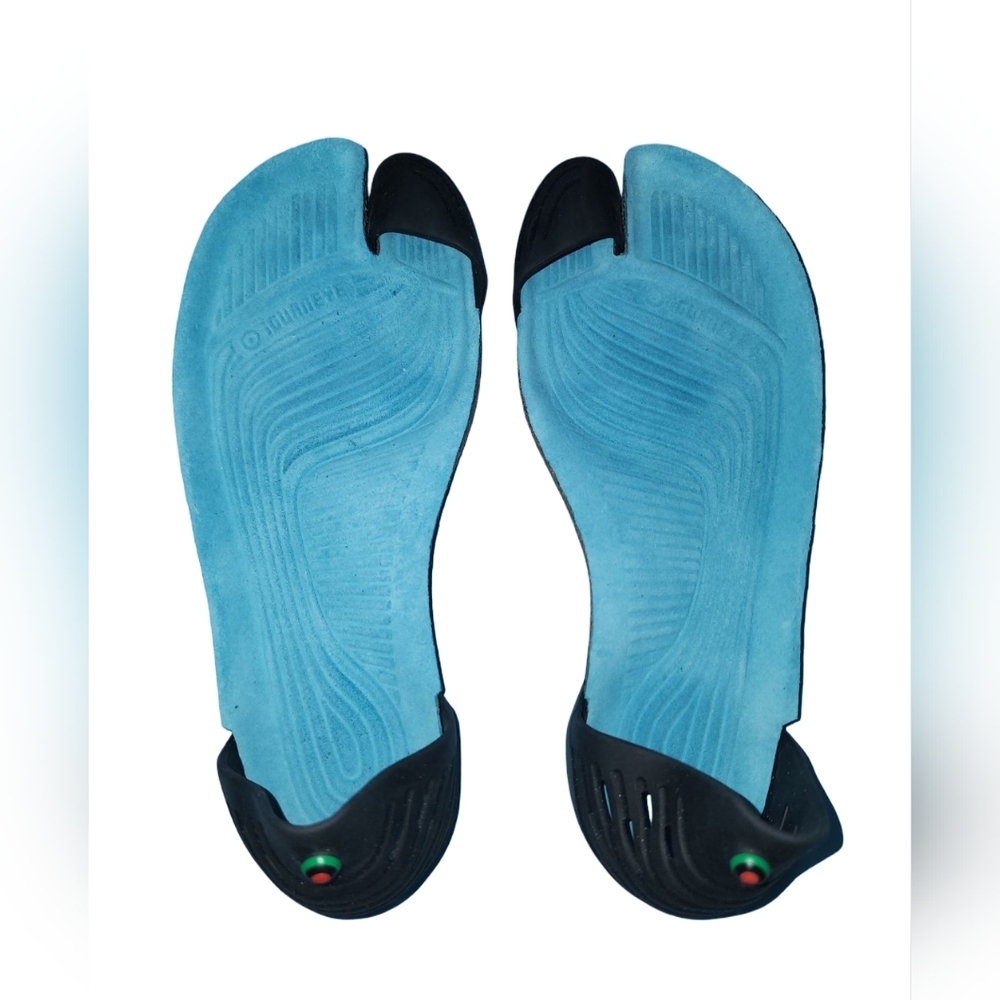 iGUANEYE Jungle Lux Black/Turquoise Blue Minimalist Shoes